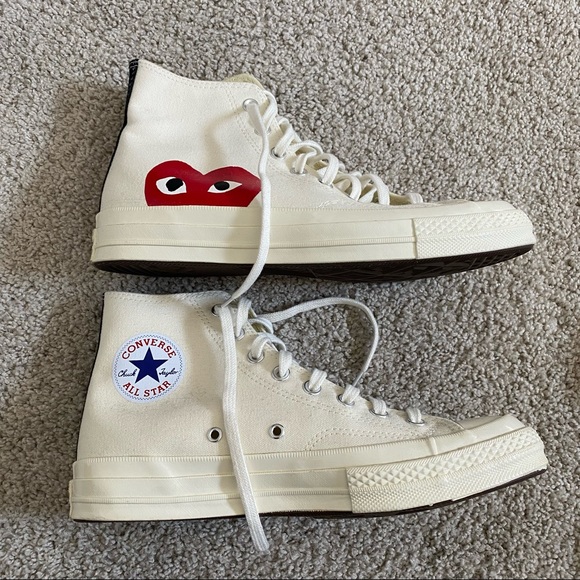 Converse Comme de Garçons Chuck Taylor M8.5/F10.5 - Picture 10 of 11